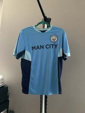 Icon Sports Manchester City FC Soccer Poly Game Day Jersey